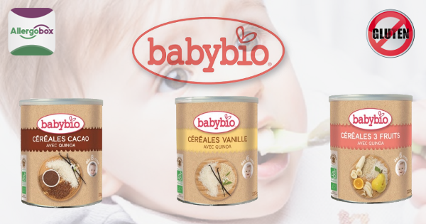 Cereales Bebe Sans Gluten De Notre Partenaire Babybio Allergobox