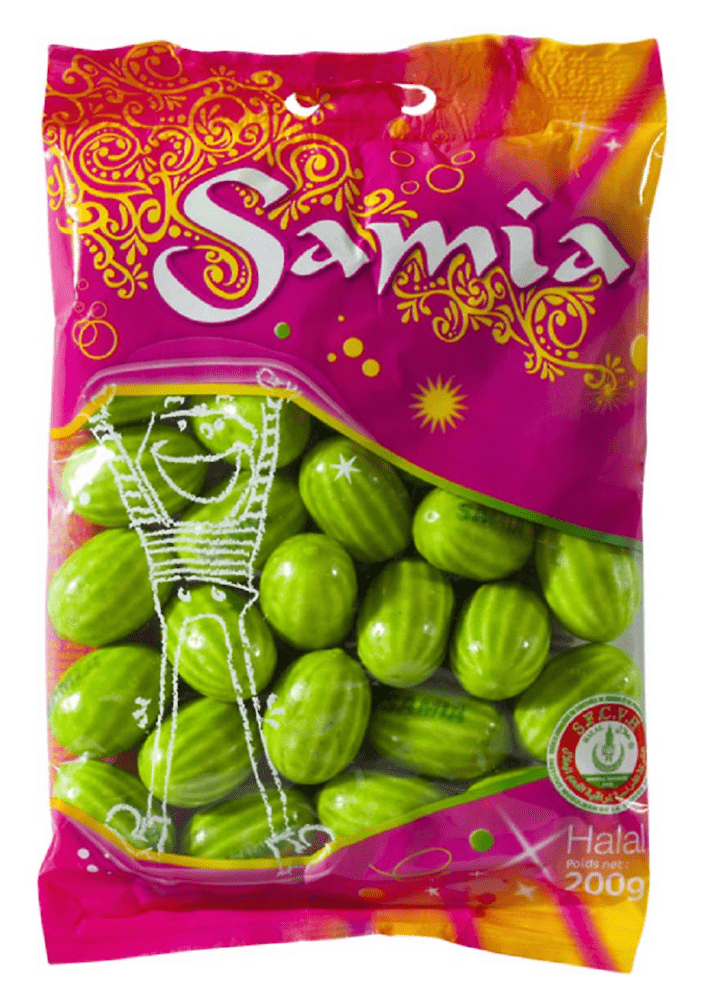 Bonbons halal Bubble melon SAMIA