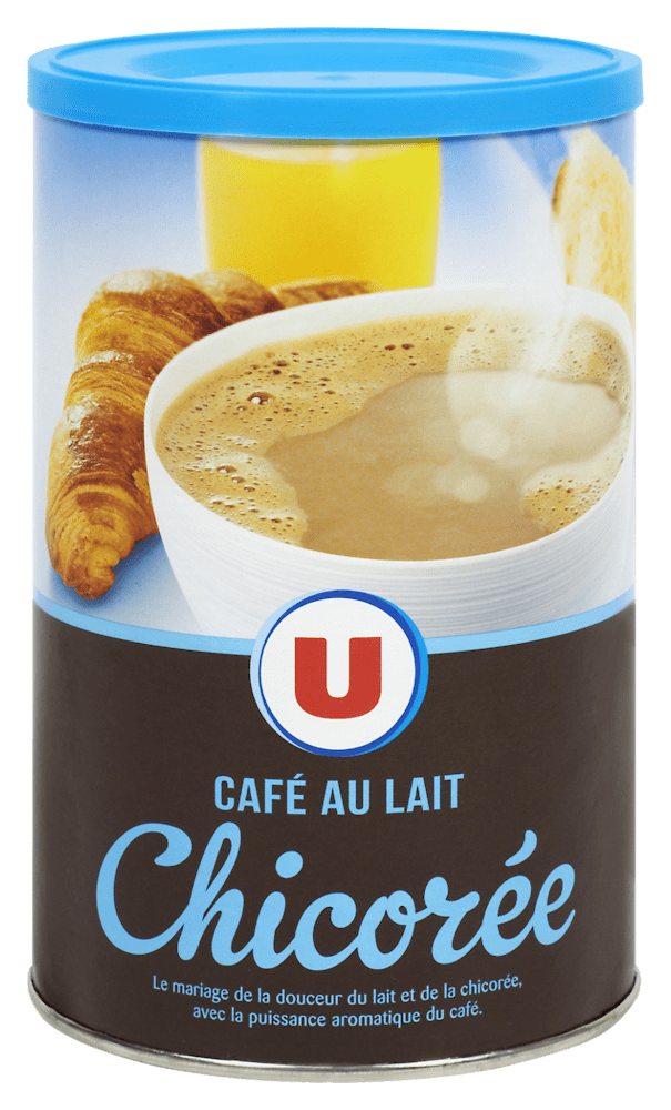 Café chicorée au lait 190g Contenu