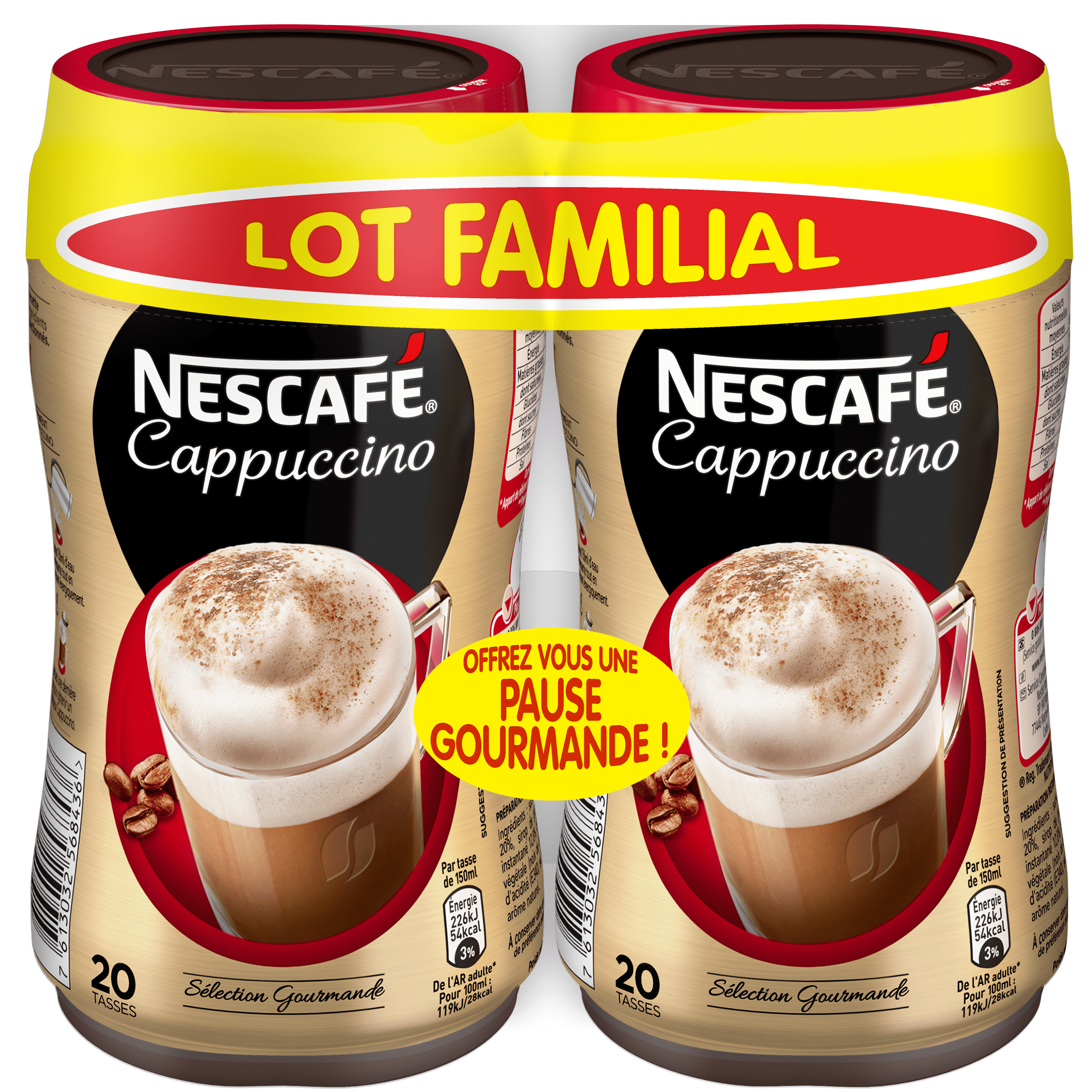 NESCAFE - Cappuccino soluble 280g