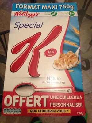 Livraison à domicile Kellogg's Céréales Spécial K nature, 750g