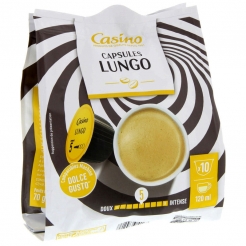 Dosette contretype dolce gusto café lungo (10 capsules) 200g