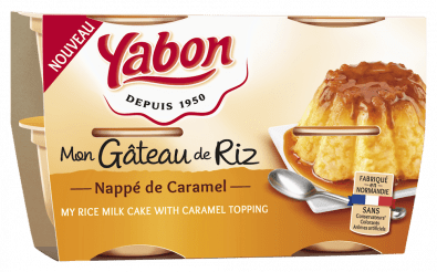 Yabon Gateau De Riz Caramel 4x125g Allergobox